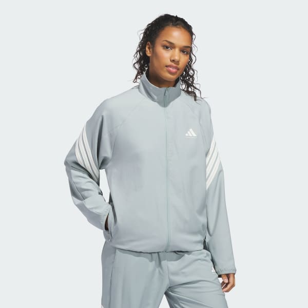 Green ADIDAS CRAZY LITE FULL ZIP JACKET