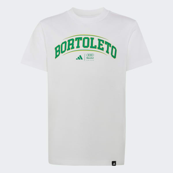 Λευκό AUDI REVOLUT F1 TEAM GABRIEL BORTOLETO GRAPHIC III TEE