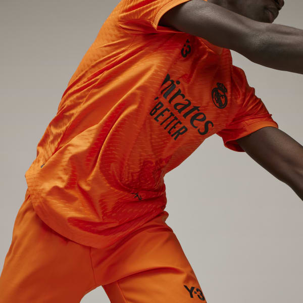 adidas Y-3 レアル・マドリード オレンジ M レアルマドリードY-3ユニフォーム2024/25オレンジ - J League