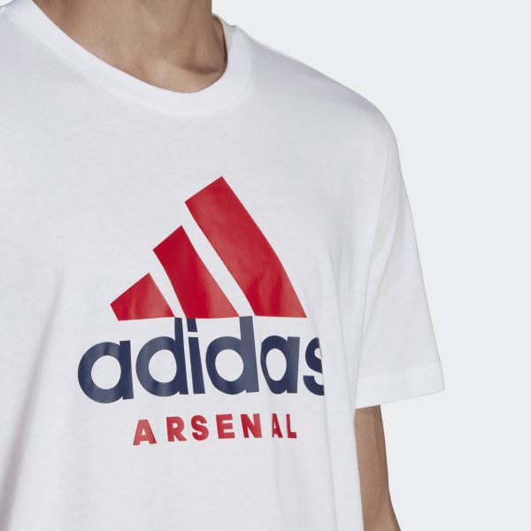 Hvid Arsenal DNA T-shirt TG966