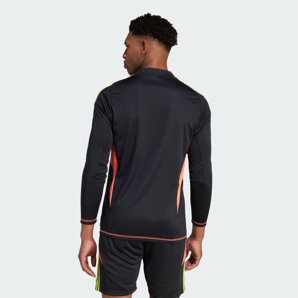 adidas Tiro 24 Competition Long Sleeve Goalkeeper Jersey Black Free Delivery adidas UK