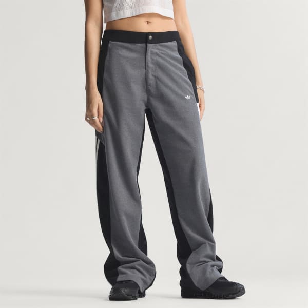 สีเทา กางเกงแทรค Blocking