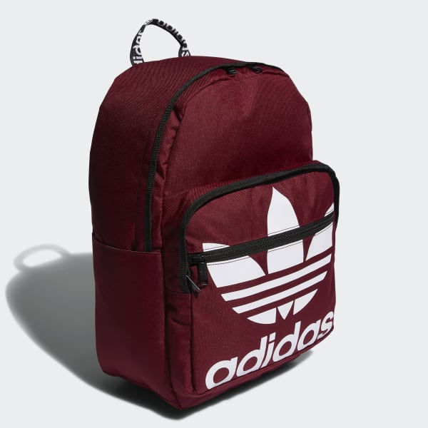 adidas Trefoil Pocket Backpack - Red | adidas US