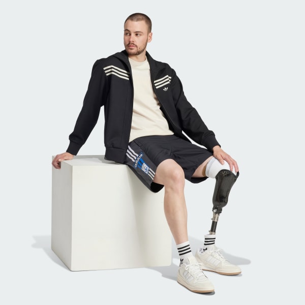 Black adidas Originals 70s Track Top