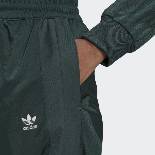 adidas Always Original Laced Wide Leg Pants (Plus Size) - Green