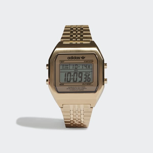 breedte Grace Neerduwen adidas Digital Two M Watch - Gold | Unisex Lifestyle | adidas US