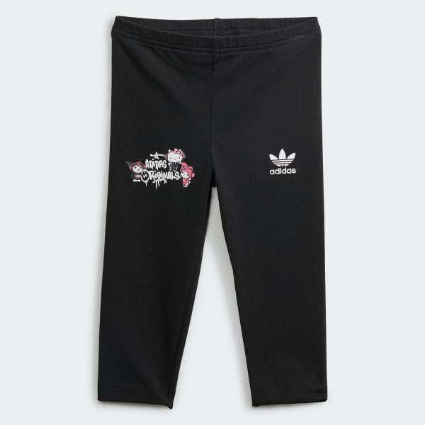 adidas Originals x Hello Kitty Tee Dress Legging Set - Black