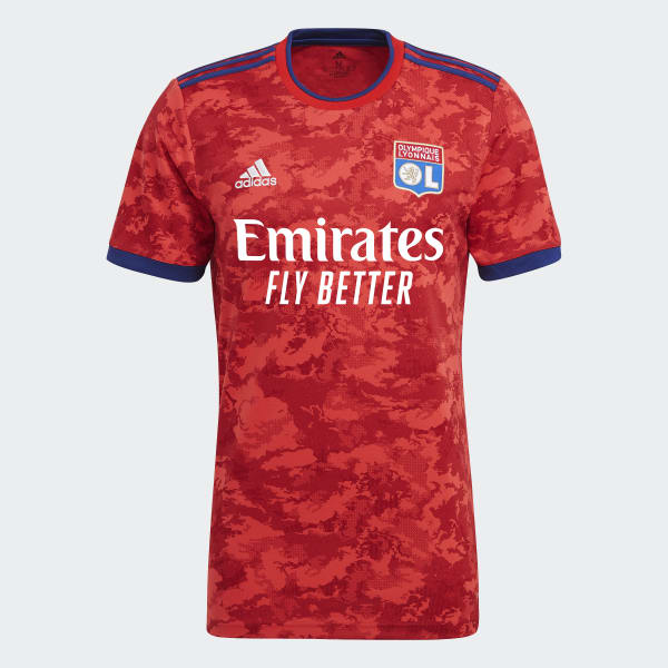 Red Olympique Lyonnais 21/22 Away Jersey HMC01