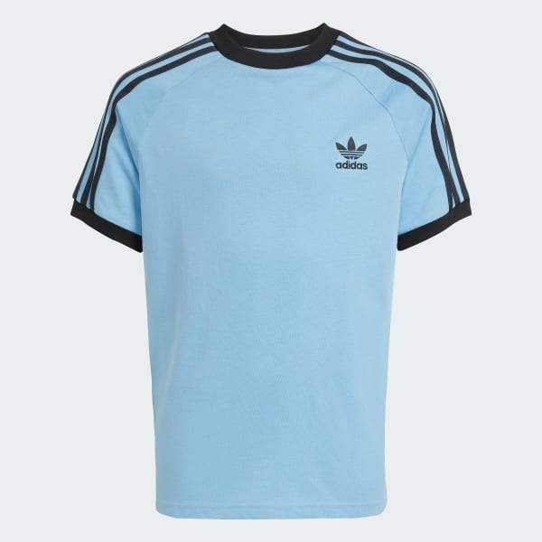 Blauw Adicolor 3-Stripes T-shirt Kids