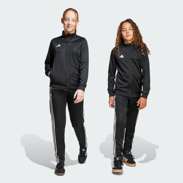 zwart Tiro 25 Essentials Trainingspak Kids
