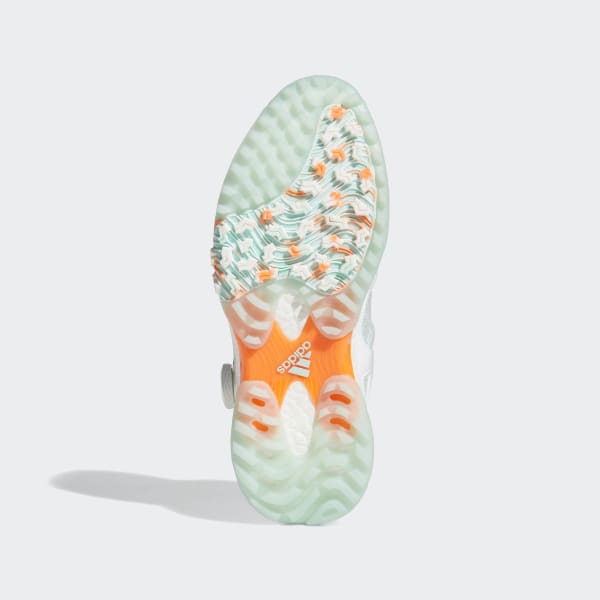 White Codechaos BOA 21 Primeblue Spikeless Golf Shoes