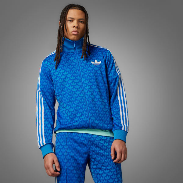 adidas Adicolor 70s Monogram Track US Men\'s Blue | | adidas - Top Lifestyle