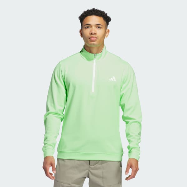Felpa Elevated 1 4 Zip Verde adidas adidas Switzerland