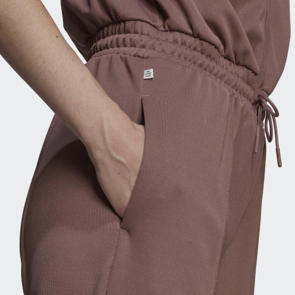Paars Adicolor Contempo Chunky 3-Stripes Jumpsuit YY036