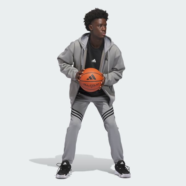 Grey ADIDAS CRAZY WARM FULLZIP HOODIE