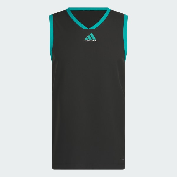 Negro Camiseta adidas Crazy Lite
