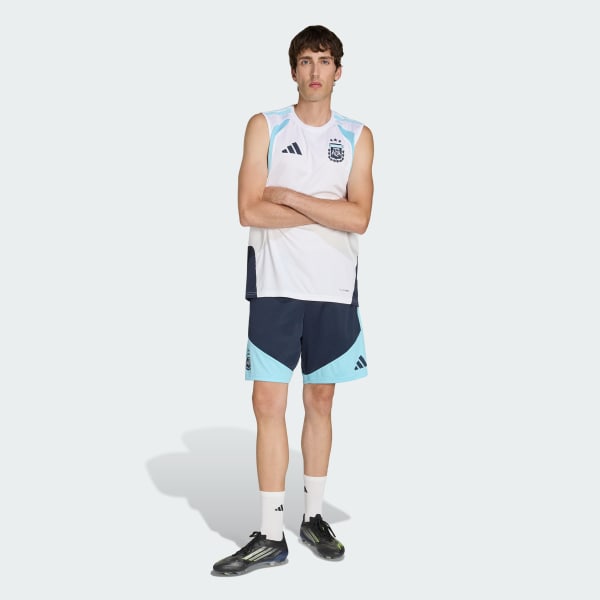 White Argentina 26 Tiro Sleeveless Jersey