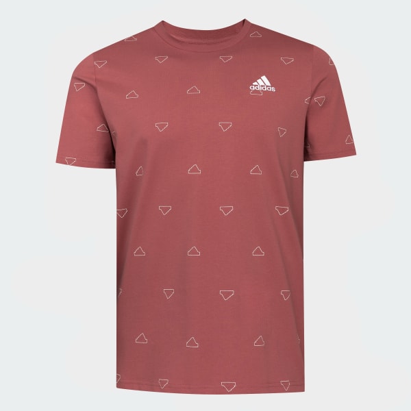 Rosa Playera Seasonal Essentials Monogram Estampada
