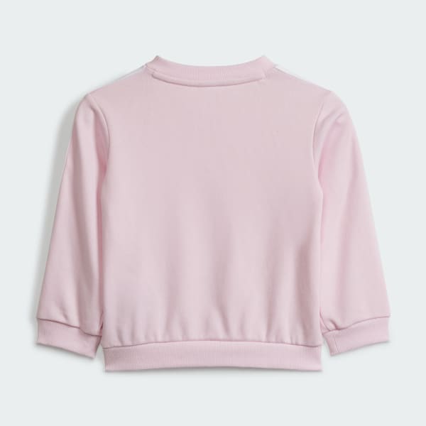 Rose Ensemble pantalon sportswear Essentials 3 bandes Enfants