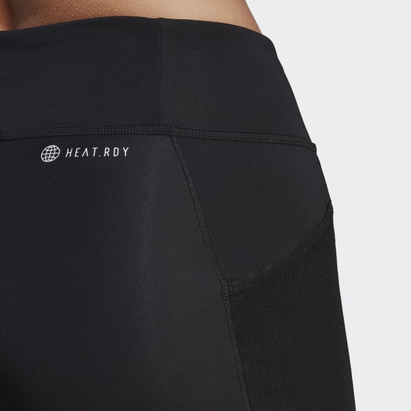 Black Tennis Match Tights