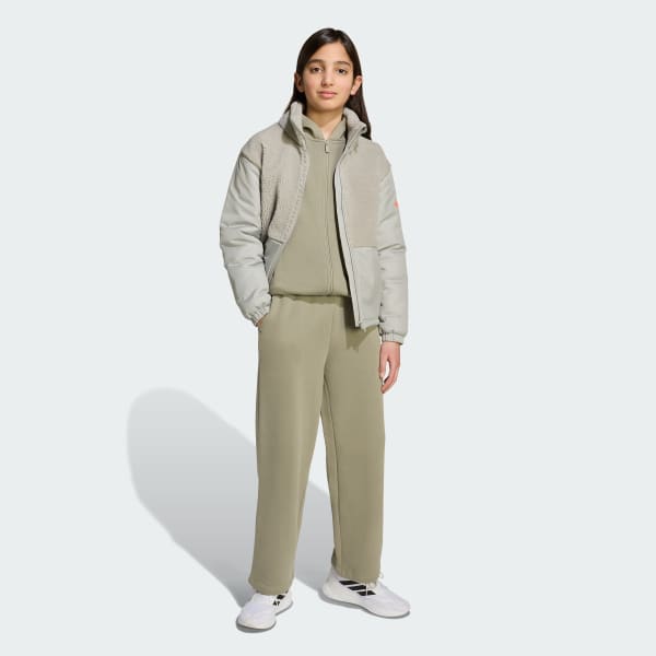 Grey Fleece Jacket Kids