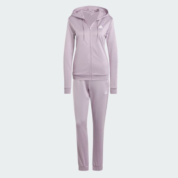 adidas Linear Tracksuit Purple Free Delivery adidas UK
