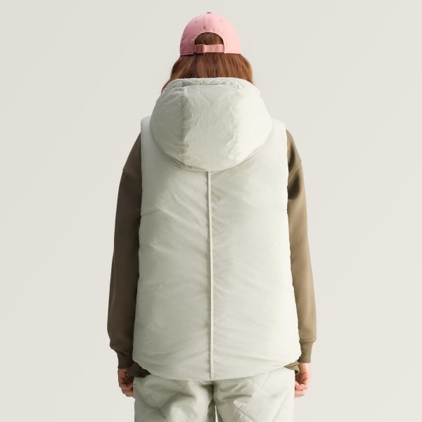 Grau adidas By Stella McCartney Padded Weste