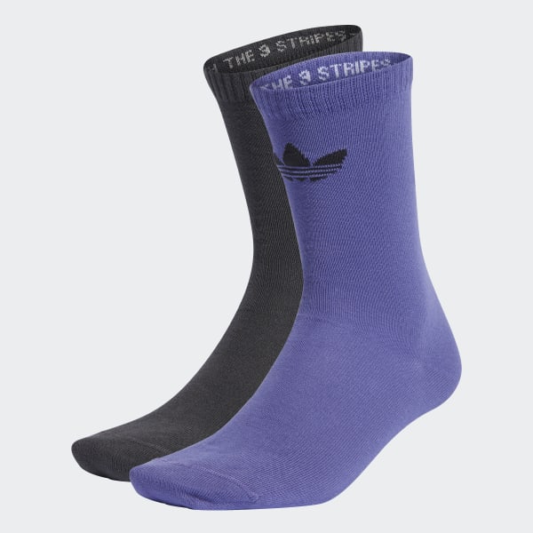 Cinza CREW SOCK   2PP