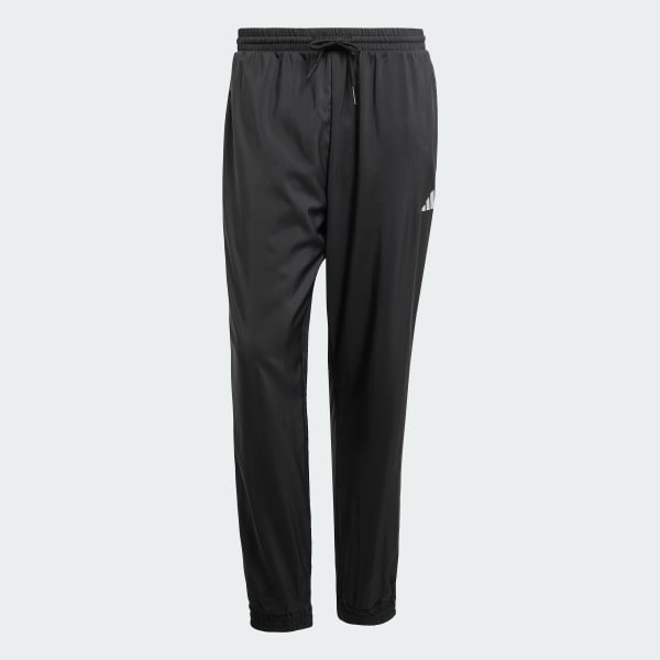 Svart Essentials Small Logo Stanford Bukse