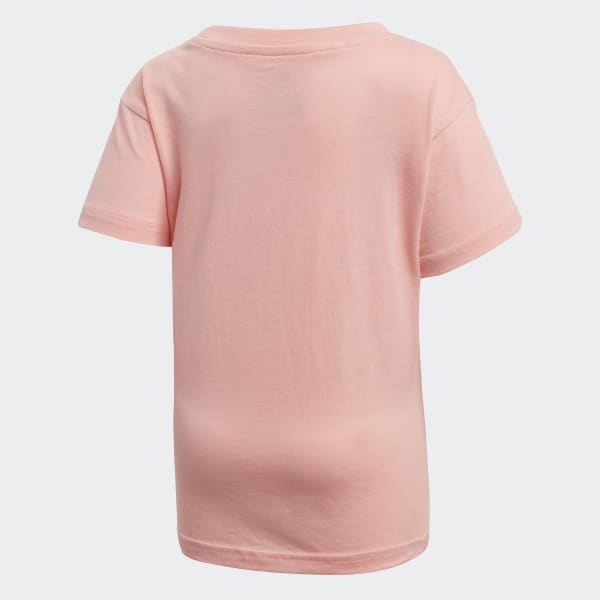 pink trefoil adidas shirt