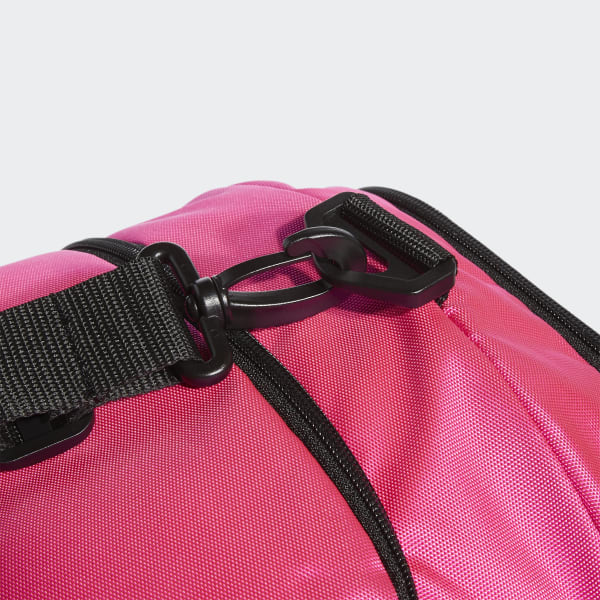 Adidas large pink training duffle gym fitness yoga bag