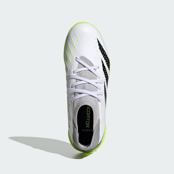 White Predator Accuracy.3 Turf Boots