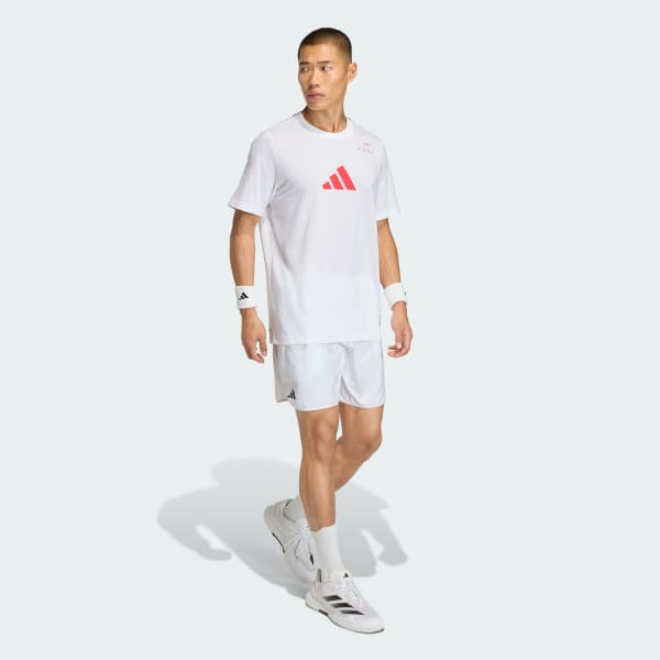 White Tennis Category Graphic Tee