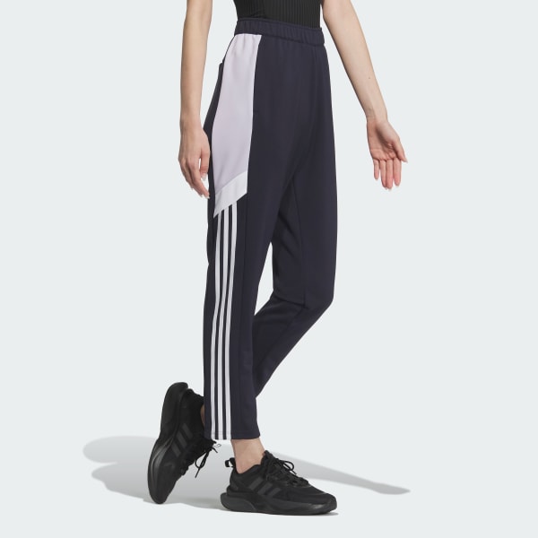 ブルー チーム ルーズフィット ダブルニット トラックパンツ