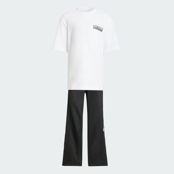 Black Adibreak Tee Set Kids