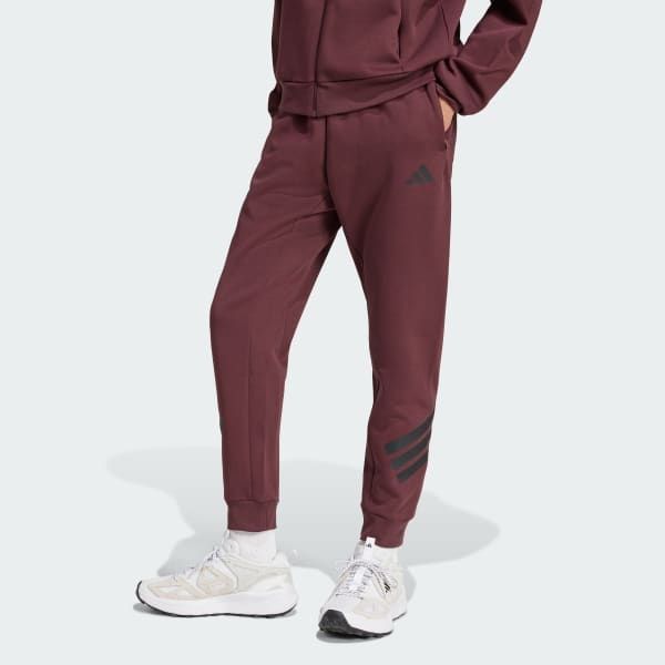 Bordeaux Future Icons 3-Stripes Broek