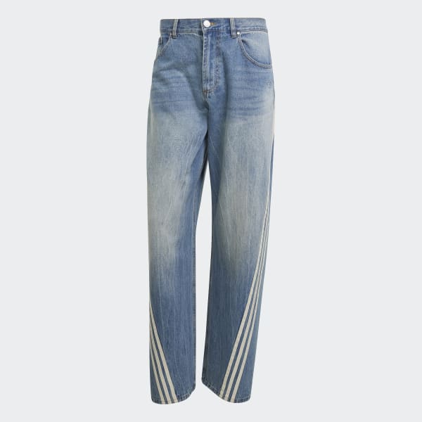 デニム・ジーパン ADIDAS DENIM FRAYED JEAN 4FK1356 ADIDAS DENIM FRAYED JEAN 4FK1356 (adidas/デニム・ジーパン