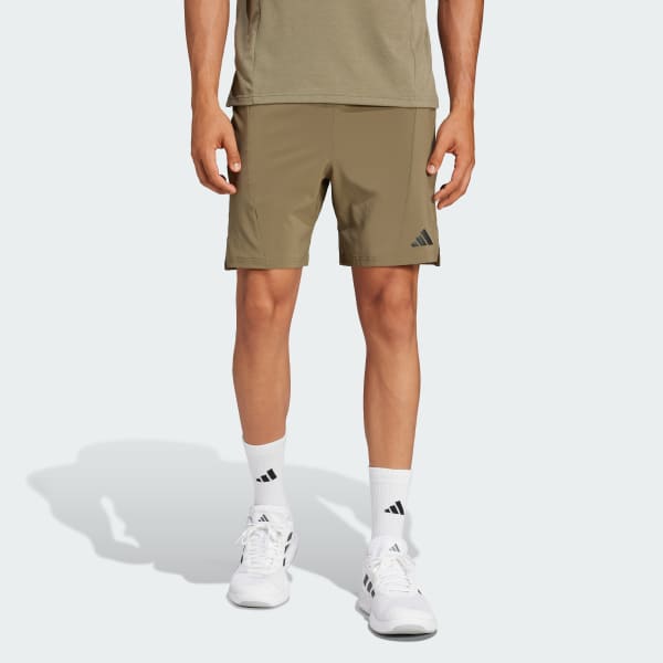 adidas Designed for Training Workout Shorts - Green | Free