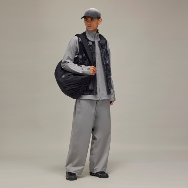 Grey Y-3 Refined Wool Pants - Open Wide