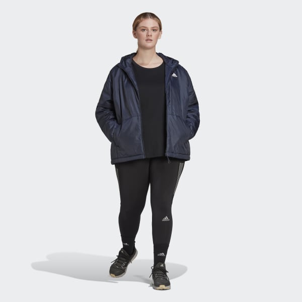 Bla Essentials Insulated Hooded Plus Size jakke AV244