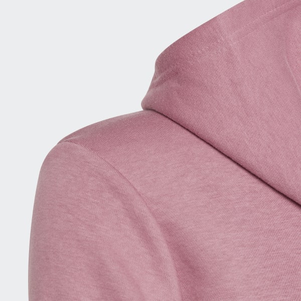 Rosa Sudadera con capucha Adicolor