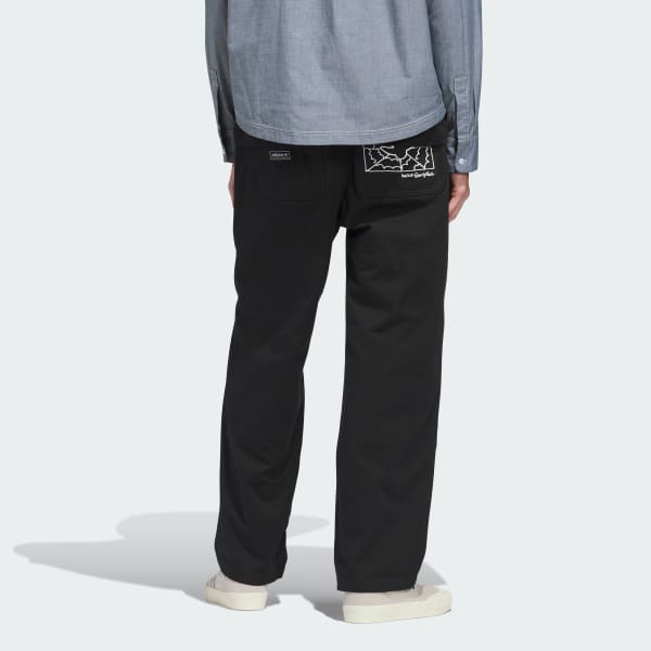 Zwart Skateboarding x Mark Gonzales Broek