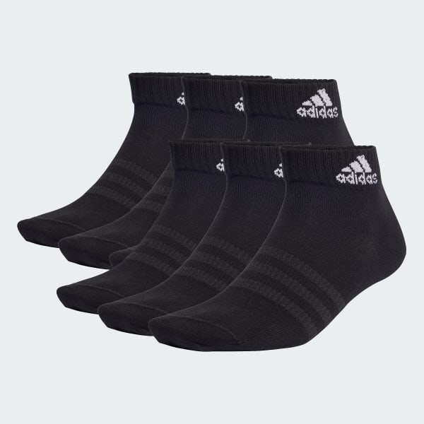cerná Ponožky Thin and Light Sportswear Ankle – 6 párů