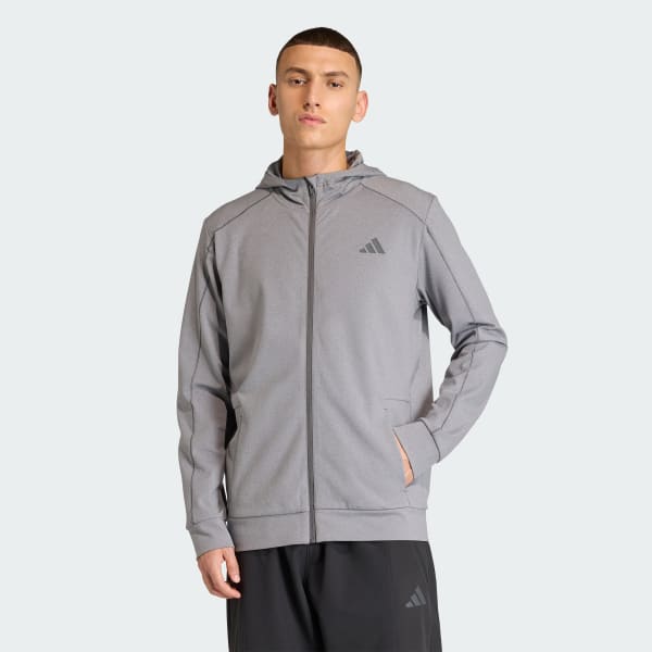 adidas Puremotion Jacket - Grey | Free Shipping with adiClub