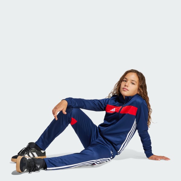 Blue Tiro 25 Essentials Track Suit Kids