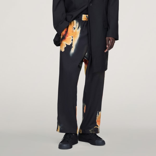 Black Y-3 AOP Sport Uniform Track Pants