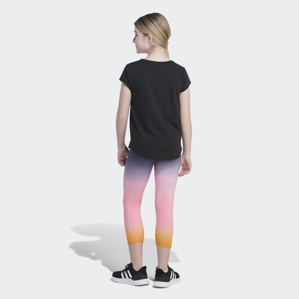 Blue Ombré 7/8 Tights