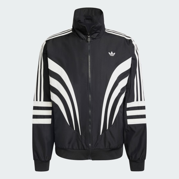 adidas Atlanta Track Top - Black | Free Shipping with