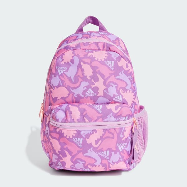 Purple Printed Backpack Kids
