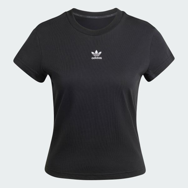 Negro Polo Essentials Slim